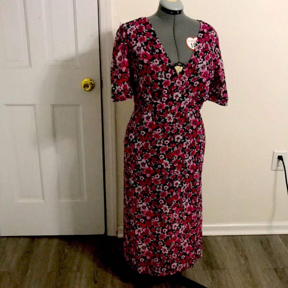 Sexy floral dress